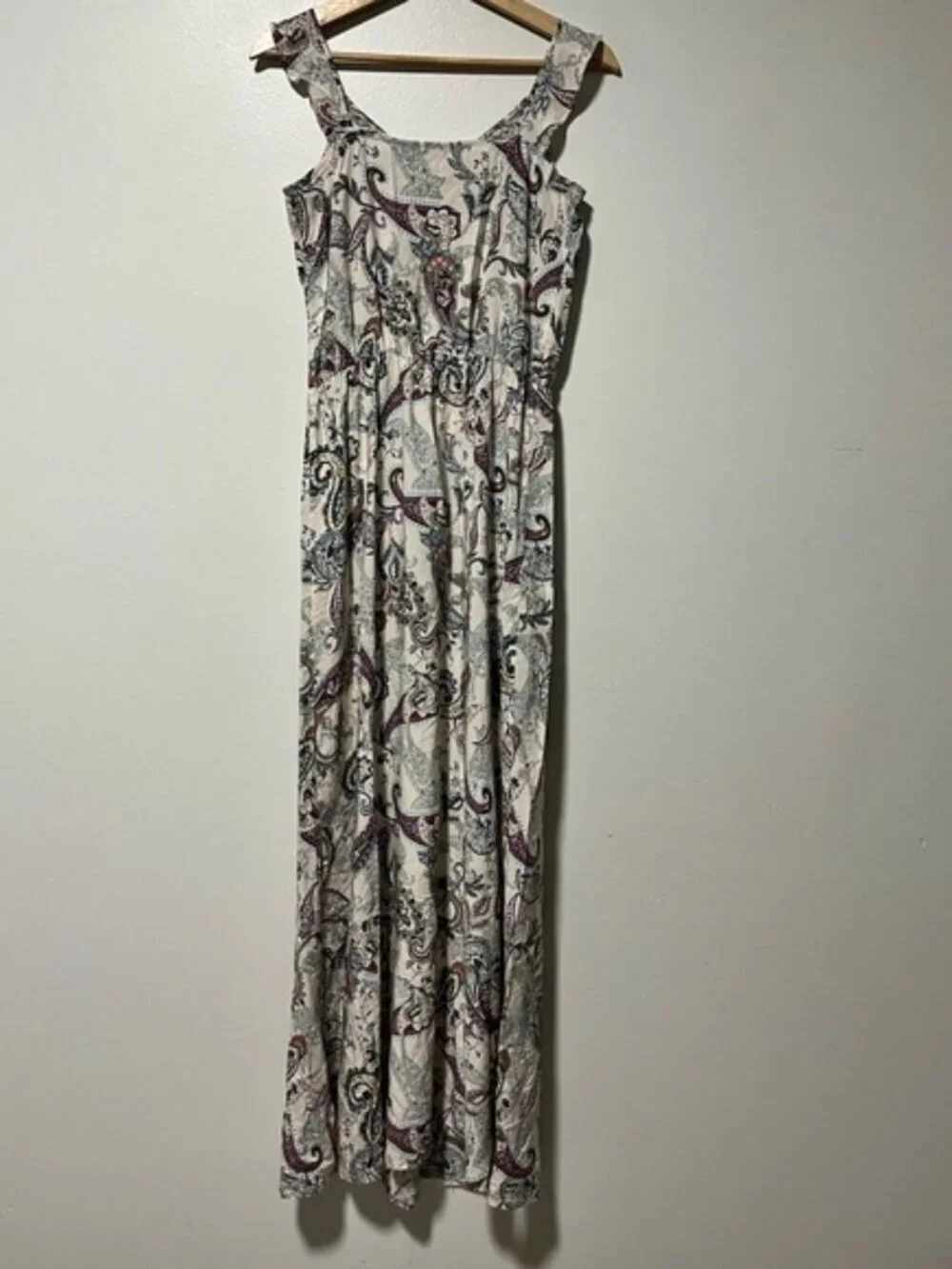 Reitmans Paisley Print Sleeveless Maxi Dress Size XS